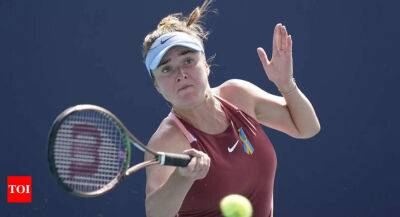 Roland Garros - Elina Svitolina - 'Drained' Elina Svitolina to skip French Open - timesofindia.indiatimes.com - Russia - France - Ukraine - county Miami - India - county Wells -  Odessa