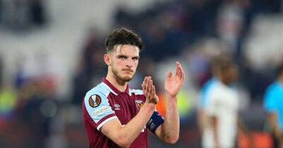 West Ham and Declan Rice in transfer stand-off after £80million offer rejected