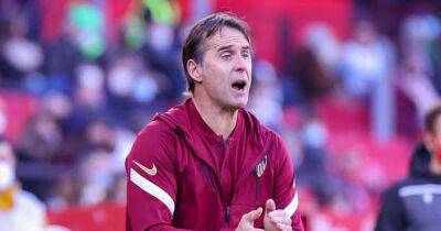 Julen Lopetegui in danger of losing Sevilla job after making Man Utd shortlist