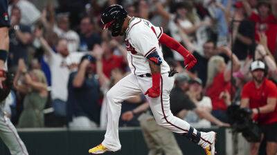 John Bazemore - Red Sox - Ronald Acuña-Junior - Alex Cora - Orlando Arcia's 2-run homer in 9th lifts Braves over Red Sox - foxnews.com -  Boston -  Atlanta