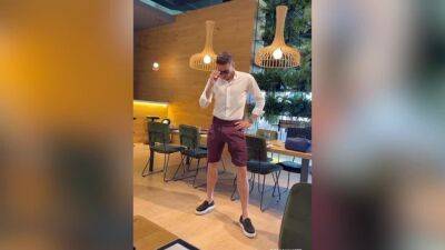 El nuevo outfit de Joaquín que provocó el vacile de Borja Iglesias: “Vas marcando” - Videos - en.as.com