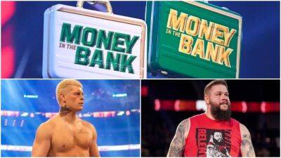 Vince Macmahon - Seth Rollins - Drew Macintyre - Kevin Owens - Cody Rhodes - Money in the Bank: Five possible contenders to win men's 2022 match - givemesport.com - Usa - state Nevada