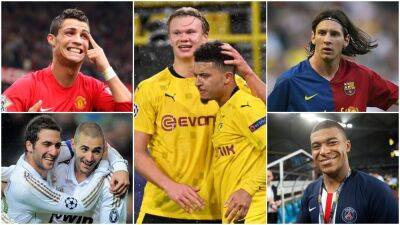 Haaland, Mbappe, Messi, Ronaldo: What's the best season by an U21 player?
