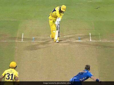 Robin Uthappa - Daniel Sams - Devon Conway - Here's Why Devon Conway Could Not Review LBW Decision vs Mumbai Indians - sports.ndtv.com - India -  Chennai