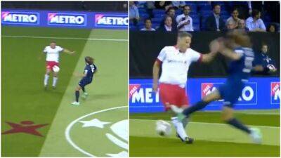 Luis Enrique - Phil Neville - Carles Puyol - Carles Puyol's brutal tackle on Phil Neville in 6-a-side match - givemesport.com - Manchester - Germany - Spain