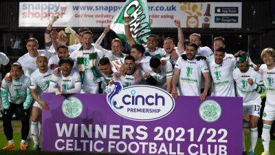 Carl Starfelt hails Celtic’s ‘big leaders’ after title triumph