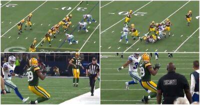 Patrick Mahomes - Tom Brady - Aaron Rodgers - Mike Maccarthy - Dallas Cowboys - Ezekiel Elliott - We still haven't got over the insane throw Aaron Rodgers made to beat the Cowboys in 2017 - givemesport.com - Britain - county Elliott