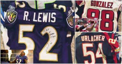 Lewis, Urlacher, Gonzalez: Ex-Texans star Arian Foster reveals incredible jersey collection