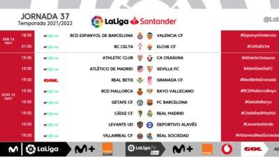 LaLiga rompe la jornada unificada y atrasa el resto de partidos - en.as.com - Santander