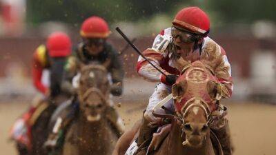 Rich Strike - Kentucky Derby winner Rich Strike withdraws from Preakness, ending shot at Triple Crown - cbc.ca -  Kentucky - county Belmont - state Maryland