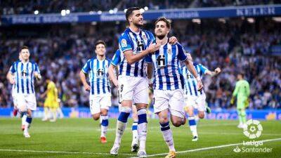 David Silva - Diego Rico - Real Sociedad 3-0 Cádiz: resumen, goles y resultado - en.as.com