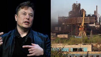Ukraine war: Commander in besieged Mariupol steel works asks Elon Musk for help