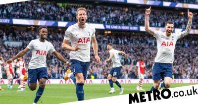 Tottenham demolish Arsenal in north London derby rout to keep Champions League battle alive