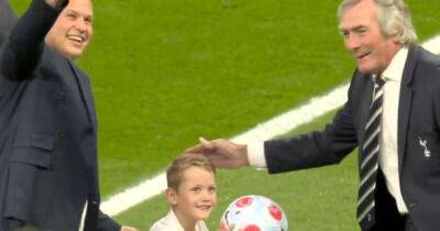 Young Tottenham fan Ryley Keys scores penalty at Spurs despite being 'told he would never walk'