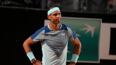 Rafael Nadal - Denis Shapovalov - Novak Djokovic - Injury worries mount for Rafael Nadal as foot problem ends Italian Open hopes - bt.com - France - Italy -  Rome