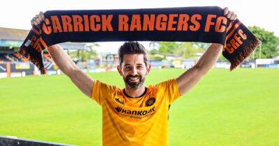 Carrick Rangers boss Stuart King: Curtis Allen signing a real statement of intent - msn.com - Manchester - Ireland - county Clarke