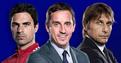 Mikel Arteta - Cedric Soares - Harry Kane - Neville: I'd put money on Tottenham reaching top four over Arsenal - msn.com
