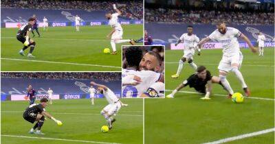 Karim Benzema went full Ronaldo Nazario with assist for Vinicius in Real Madrid 6-0 Levante