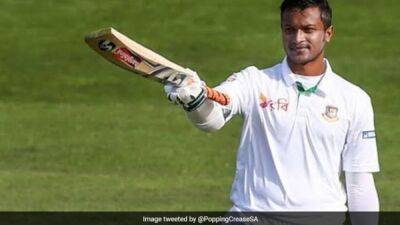 Bangladesh's Covid-hit Shakib Al Hasan Cleared To Play Sri Lanka Test