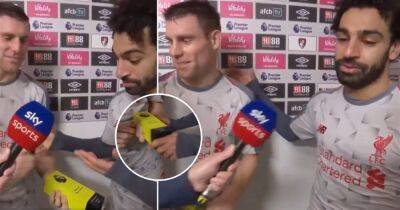 Liverpool's Mohamed Salah refusing MOTM from James Milner in 2018 was a class moment