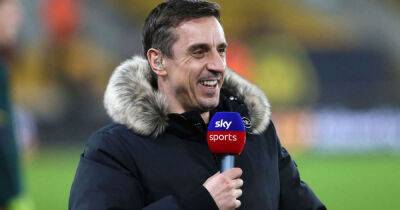 Neville makes fresh top-four prediction after ‘lightweight’ Arsenal ‘wilted’ against Tottenham ‘powerhouse’