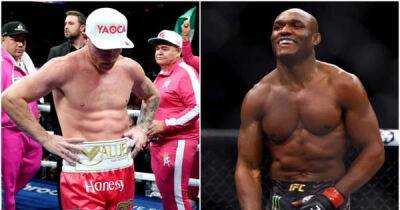 Kamaru Usman takes a swipe at Jorge Masvidal - at the same time as calling for a fight with Canelo