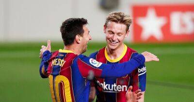 Lionel Messi has delivered his verdict on Frenkie de Jong amid Manchester United transfer interest