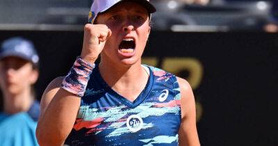 Tennis-Swiatek beats Andreescu in Rome for 26th consecutive win
