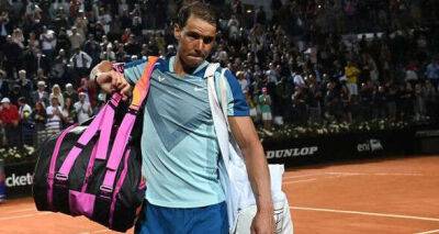 Rafael Nadal knows when time to retire will come after injury scare in Italian Open exit