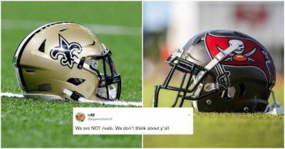 New Orleans Saints' Twitter team had hilarious response to a Buccaneers fan's chirp