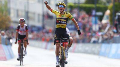 Bouwman takes brutal Giro stage, Lopez remains in pink