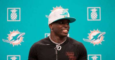 Tyreek Hill answers back to Tua's critics as he posts Dolphins hype video