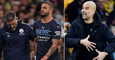Kyle Walker hopes to return from injury for Man City's title run-in
