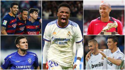 Vinicius, Ronaldo, Messi: Which players reached 20 goals & 20 assists in a season?