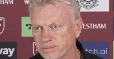 David Moyes issues blunt response to Declan Rice question amid Manchester United interest