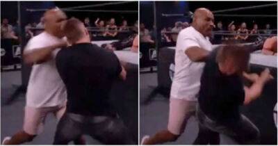 Roy Jones-Junior - Evander Holyfield - Chris Jericho - Mike Tyson monstrous KO punch on AEW may never be topped - msn.com