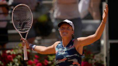 Iga Swiatek equals Serena Williams with 27-match winning streak, reaches Italian Open final