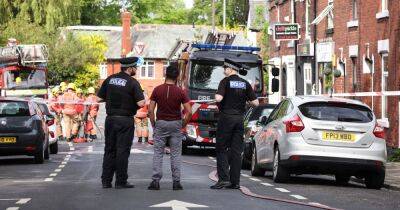 'Frantic' knocks, soaring heat and a cat 'lowered in carrier with a rope' as neighbours scramble after fire breaks out
