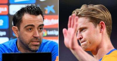 Paul Pogba - Jesse Lingard - Xavi gives Man Utd hope of completing Frenkie de Jong transfer - msn.com - Manchester - Netherlands