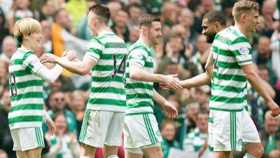 Champions Celtic end season in style by hammering Motherwell