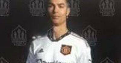 Manchester United 2022/23 away kit 'leaked' in images containing Cristiano Ronaldo