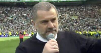 Ange Postecoglou gives Celtic fans goosebumps with epic 'bigger and better' speech