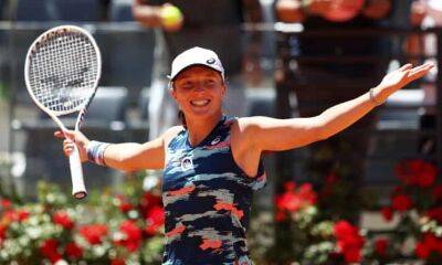Iga Swiatek storms into Italian Open final with victory over Aryna Sabalenka