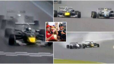Lewis Hamilton v Sebastian Vettel: Footage of F1 stars battling it out in F3 in 2005