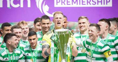 Celtic lift Scottish Premiership title in style after hammering Motherwell on final day