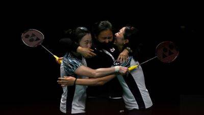 South Korea dethrones China to end 12-year Uber Cup drought - channelnewsasia.com - China - Indonesia - India - Thailand - South Korea - Malaysia