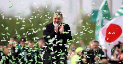 Ange Postecoglou urges Celtic stars to savour title glory because he's ready to push them 'twice as hard'