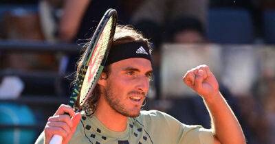 Tennis-Tsitsipas reaches Italian Open final with comeback win over Zverev