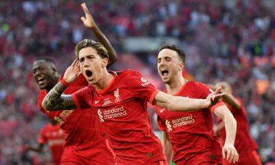 Thomas Tuchel - Marcos Alonso - Andy Robertson - James Milner - Luis Díaz - Liverpool win FA Cup for eighth time after beating Chelsea on penalties - theguardian.com