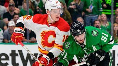 Flames' Zadorov to have hearing Saturday for hit against Stars' Glendening